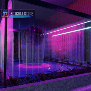 Aesthetic Vaporwave private Island …