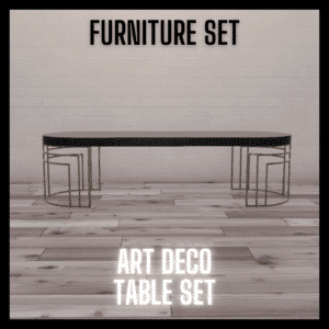 Art Deco Tables…