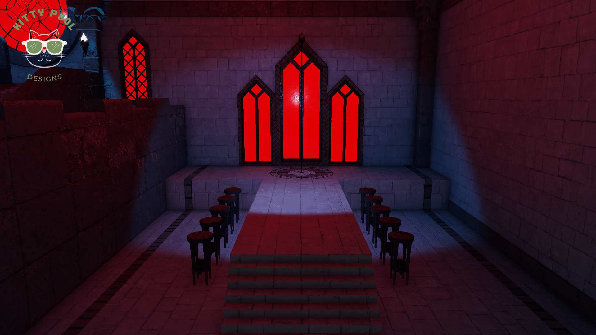 3DX Chat A castle built for a beat-pumping vampire, lots of blood