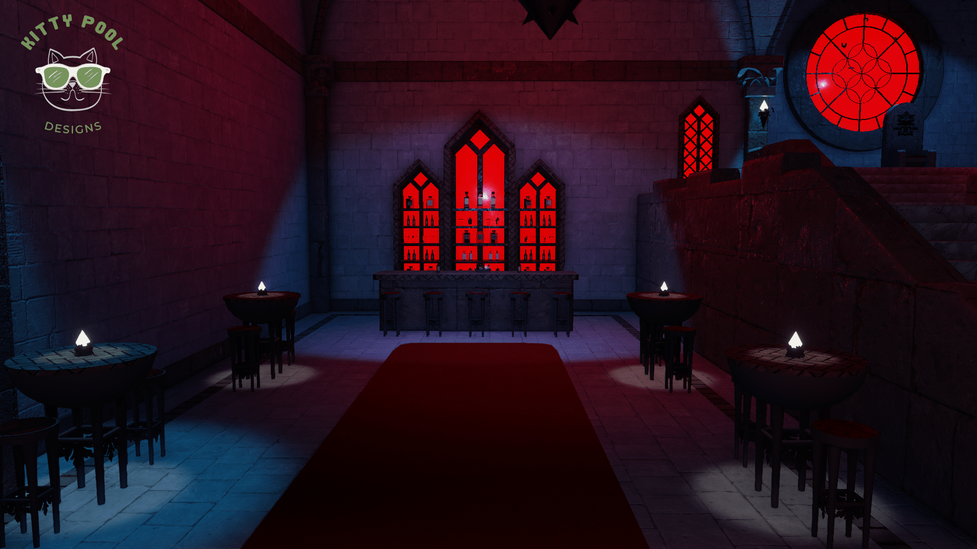 3DX Chat A castle built for a beat-pumping vampire, lots of blood