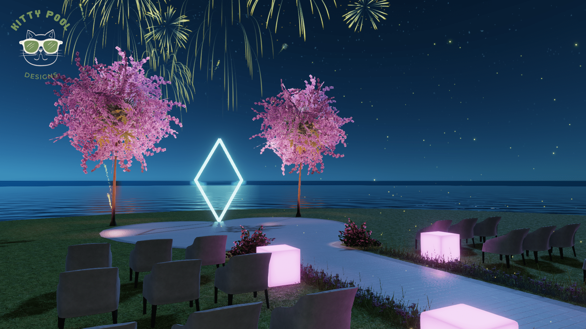 KittyPool 3dx Chat custom rooms