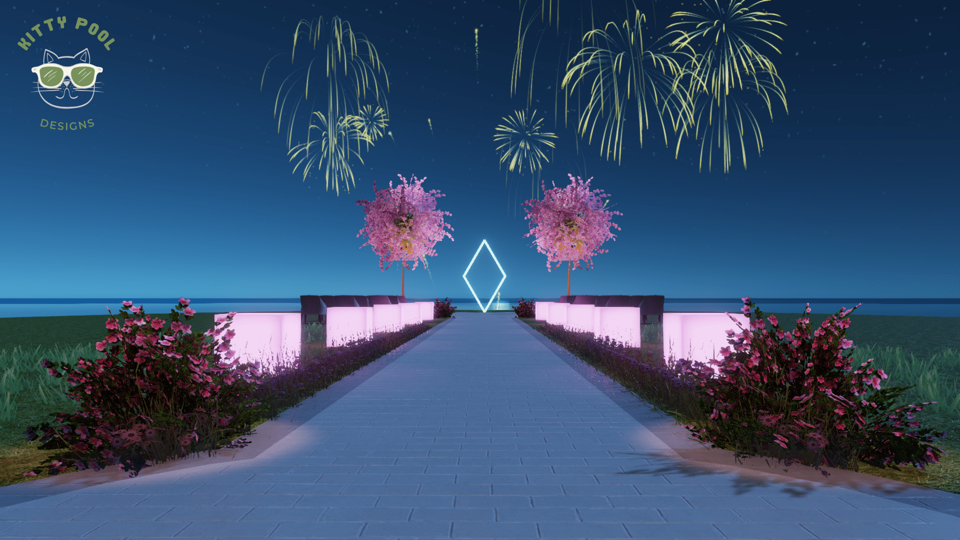 KittyPool 3dx Chat custom rooms