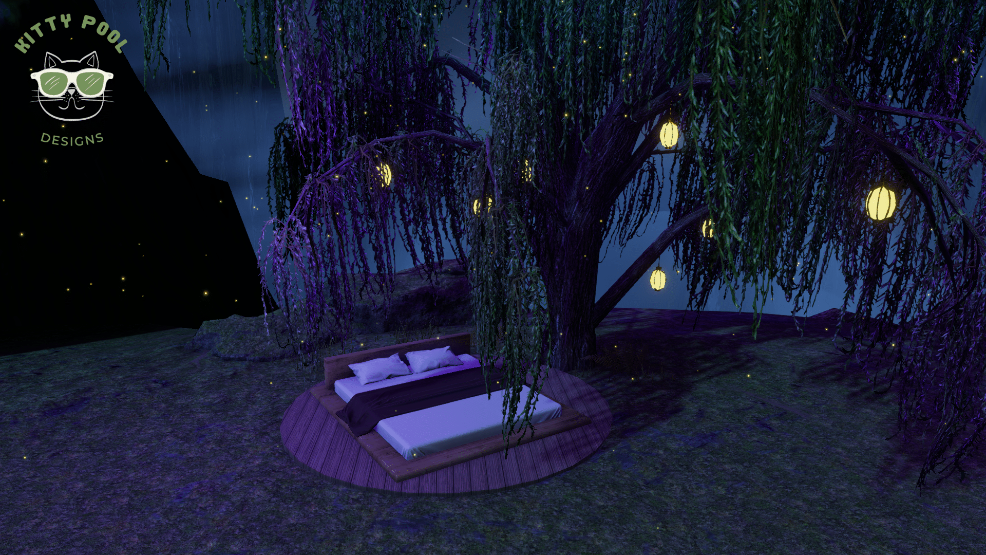 3DX Chat KittyPool Hidden on top of a mountain, your very own private Zen retreat.