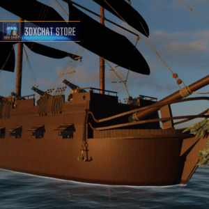 Pirates Ship The Black Pearl…