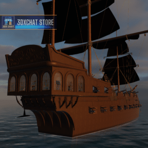 Pirates Ship The Black Pearl…