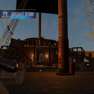 Pirates Ship The Black Pearl…