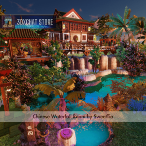 Chinese Waterfall House…