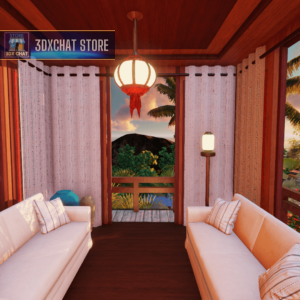 Chinese Waterfall House…