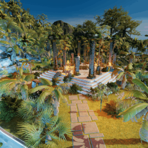 Tropical Island Villa by Torax…