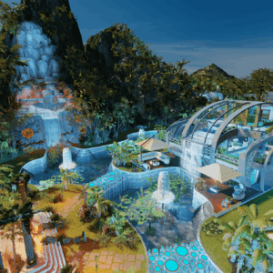 Tropical Island Villa by Torax…