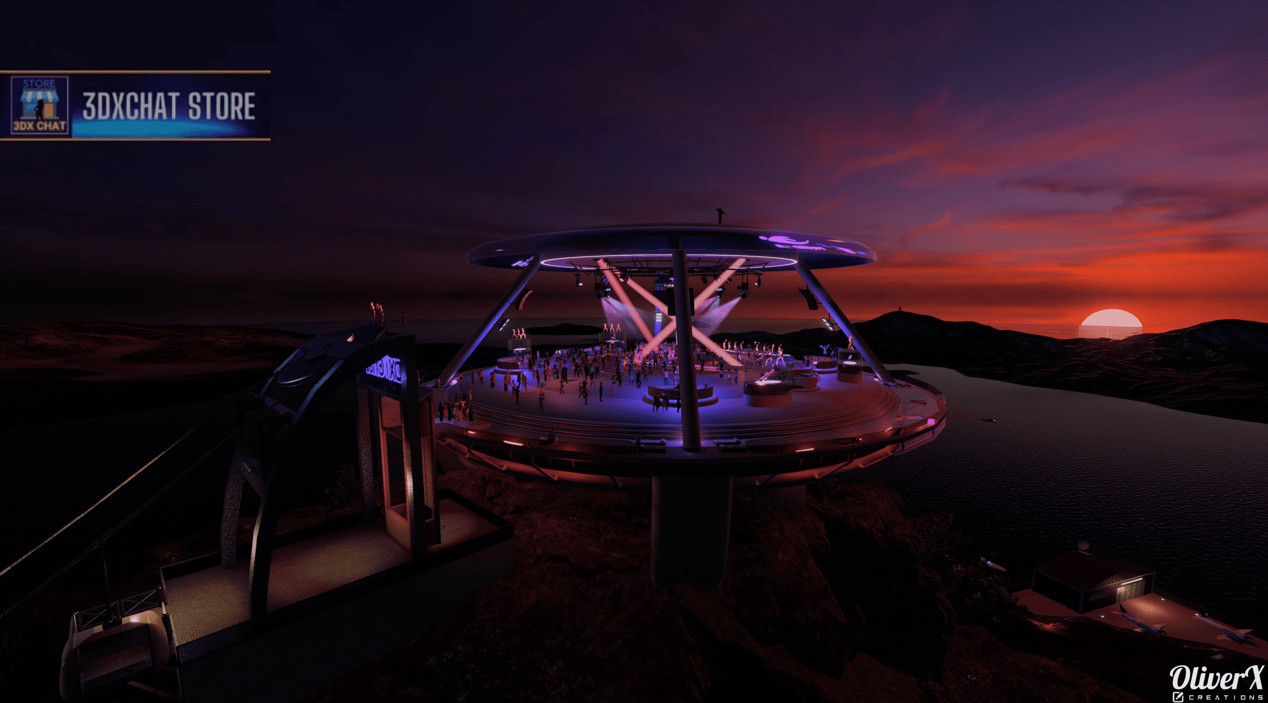 RAVE 360 (Lovense Summer Rave Party) - 3DXChat Store