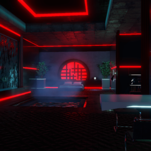 Corpo Relax Room – Cyberpunk…