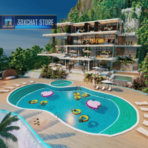 Luxury Beachfront Mountain Mansion…