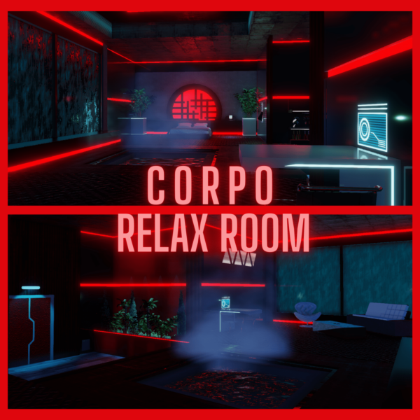 3DX Chat Cyberpunk Room by KittyPool