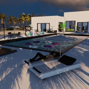 Beach House Pool Party