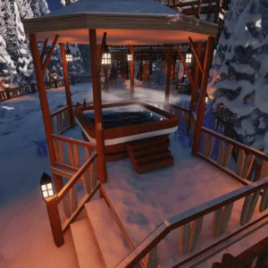 Snow Cozy Winter Cottage Christmas/No Christmas (2 Files)