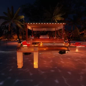 A ROMANTIC SPACE DEDICATED TO YOUR SPECIAL PERSON. CELEBRATE VALENTINE'S DAY IN A BEACH ATMOSPHERE, WITH A ROMANTIC DINNER DECORATED WITH BALLOONS AND A STUFFED TOY. A BEAUTIFUL ROOM DESIGNED WITH LOVE IN MIND, A RELAXING JACUZZI WITH CHOCOLATES AND CHAMPAGNE BY CANDLELIGHT! SURROUNDED BY SEA AND VEGETATION, TRANSPORT YOURSELF TO A NATURAL SPACE WITH A HOT WATER JACUZZI, ENJOY IT!!! IT IS DESIGNED WITH ALL THE DETAILS IN MIND THAT WE ALL DESERVE!