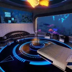 Beneath The Surface – Futuristic Underwater House Concept