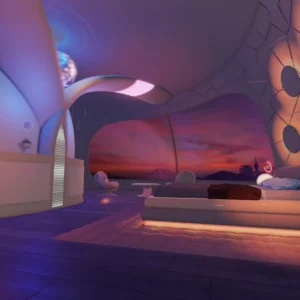 FUTURISTIC PRIVATE ISLAND