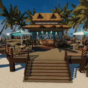 Beach Seaside Cafe Shop…