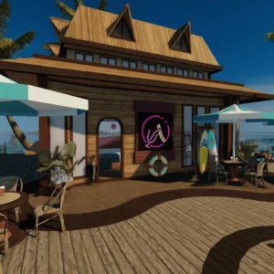 Beach Seaside Cafe Shop…