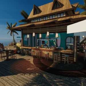 Beach Seaside Cafe Shop…