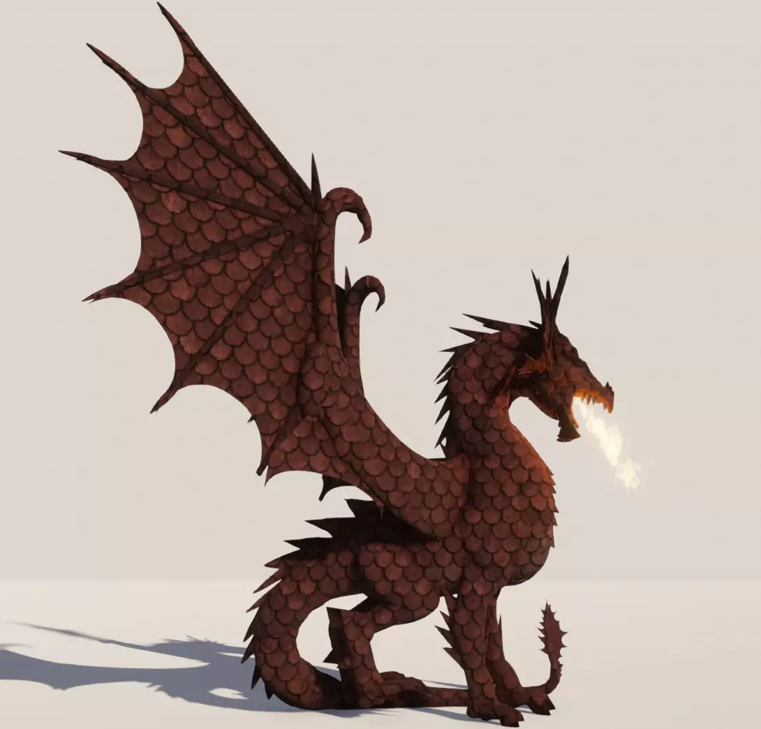Fire dragon pic 1