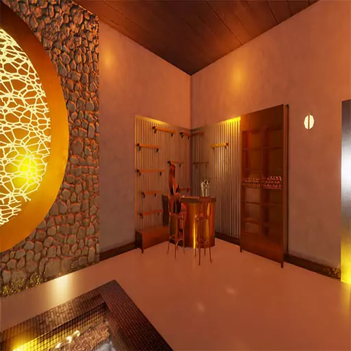 bar corner perspective