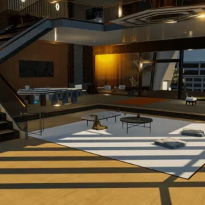 V’s penthouse (from Cyberpunk and Edgerunner)