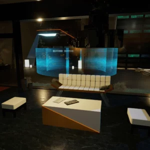 V’s penthouse (from Cyberpunk and Edgerunner)