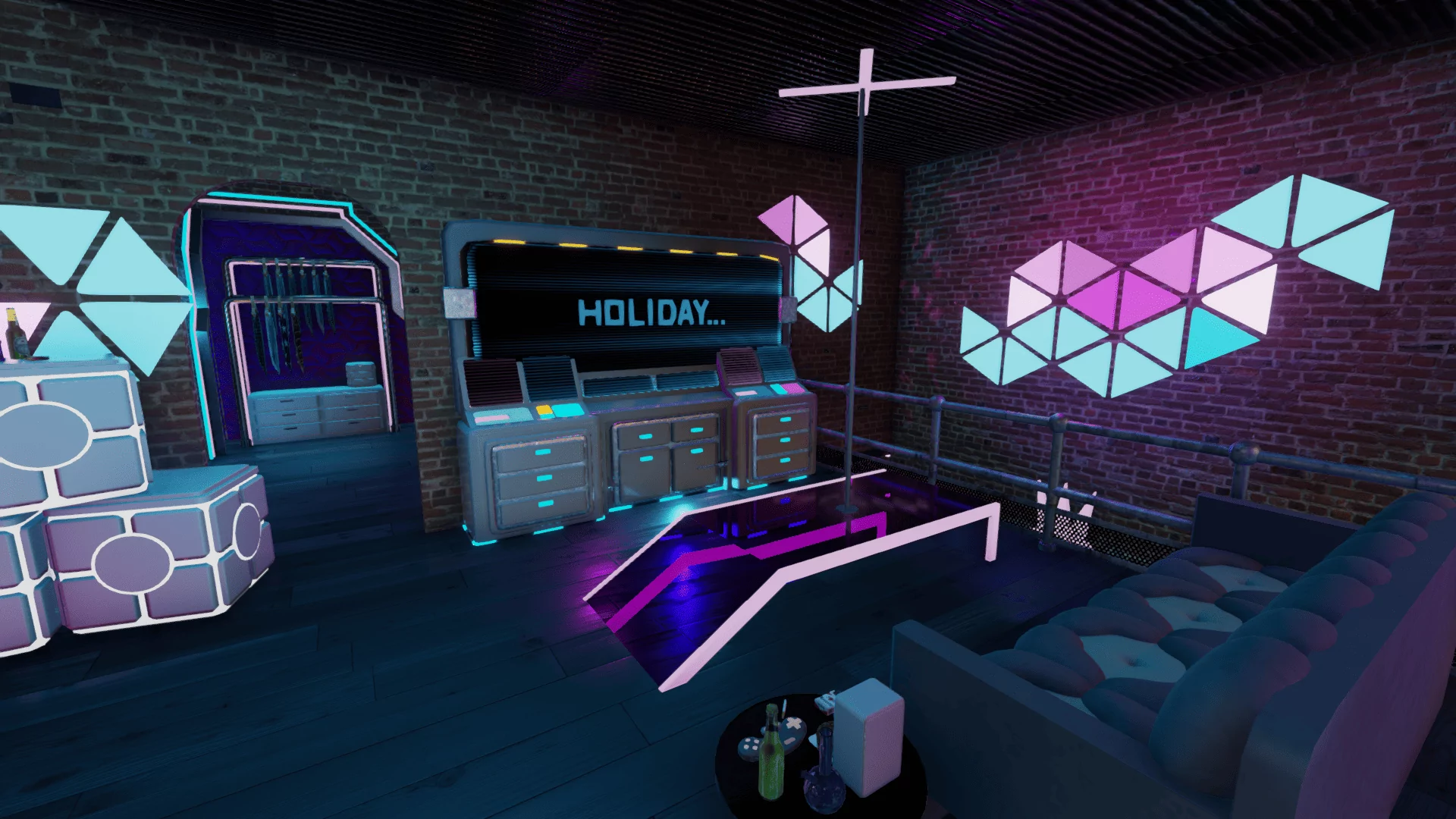 Neon Cyberpunk Apartment Kismet (14)