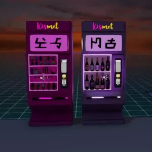 Neon Cyberpunk Vending Machine…