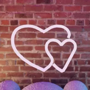 Wall Love Neon lighting