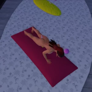 4 Sport Poses with toys