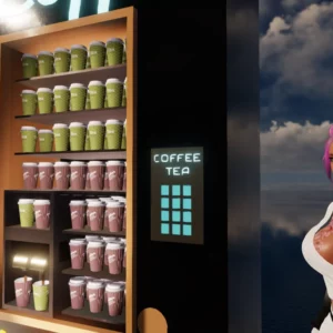 Coffee Vending Machine by Vaper