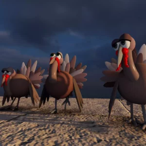 TURKEYS AND BAD GEESE