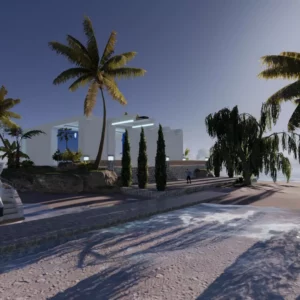 house on BETI island