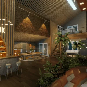 Tropical Mountain Luxe Loft…