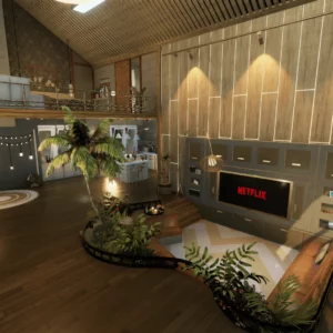 Tropical Mountain Luxe Loft…