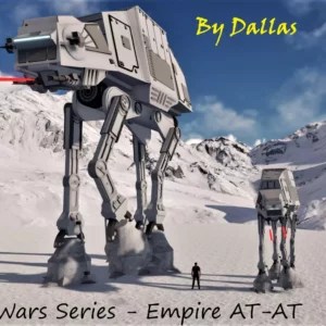 Star Wars Empire AT-AT Full and Hal…