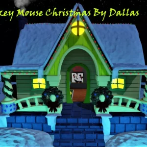 Mickey Mouse Christmas House By Dal…
