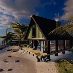 Tiny Bali House by Kirr