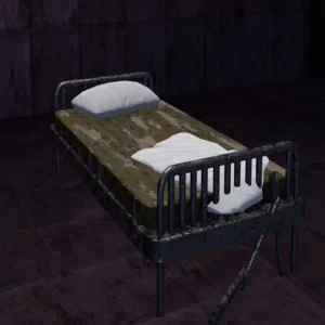 Broken Metal Bed