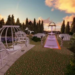 Ultimate Castle Wedding by Vaper…