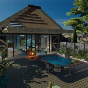 Tiny Zen House by Kirr…