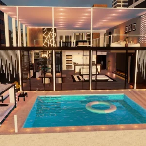 MODERN APARTMENT ON THE BRIDGE BY PaulaDesyne