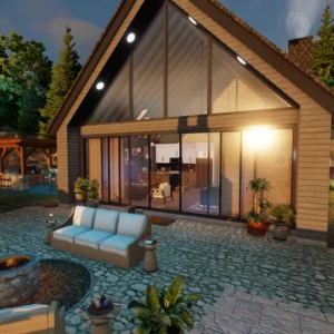 Cozy Modern Cabin Mac Empire…