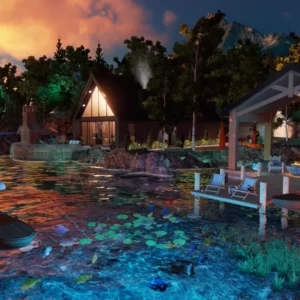 Cozy Modern Cabin Mac Empire