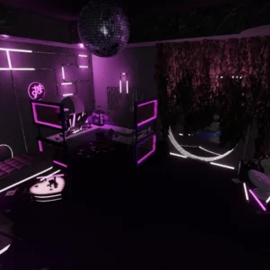 Pink Cyber Room By Muun