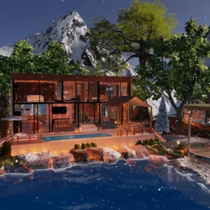 NORDIC LUX CABIN BY Paudesyne…